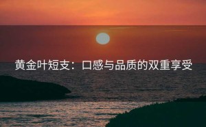 黄金叶短支：口感与品质的双重享受