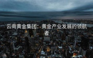 云南黄金集团：黄金产业发展的领航者