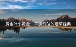 黄金叶小黄金：平民价位的烟草经典