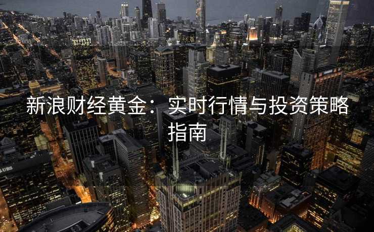 新浪财经黄金：实时行情与投资策略指南