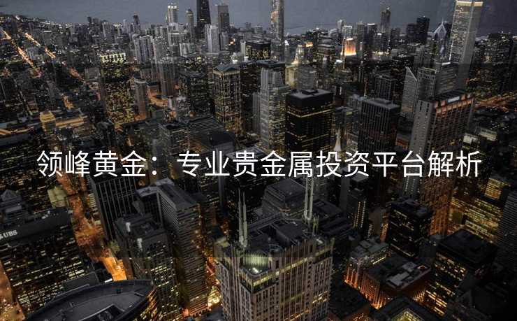 领峰黄金：专业贵金属投资平台解析