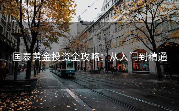 国泰黄金投资全攻略：从入门到精通