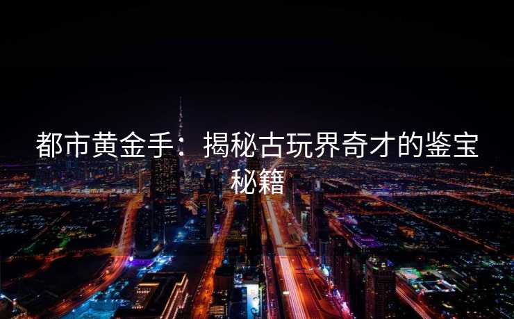 都市黄金手：揭秘古玩界奇才的鉴宝秘籍