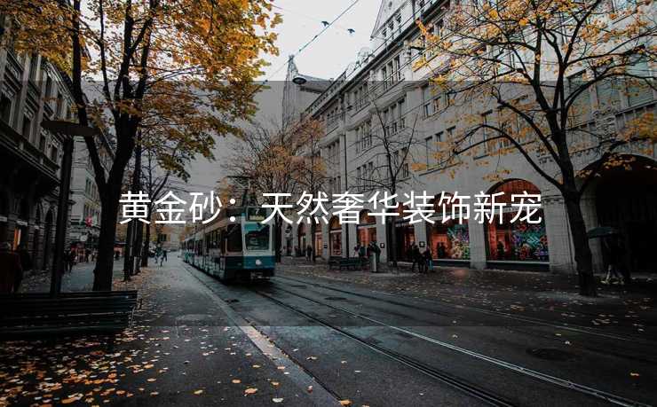 黄金砂：天然奢华装饰新宠