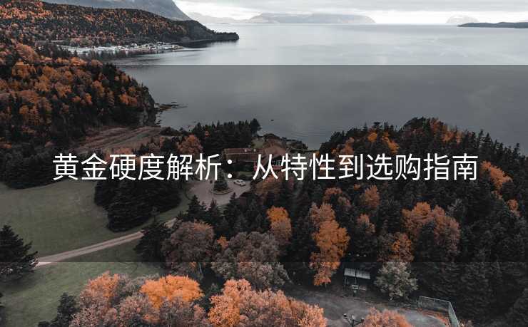 黄金硬度解析：从特性到选购指南