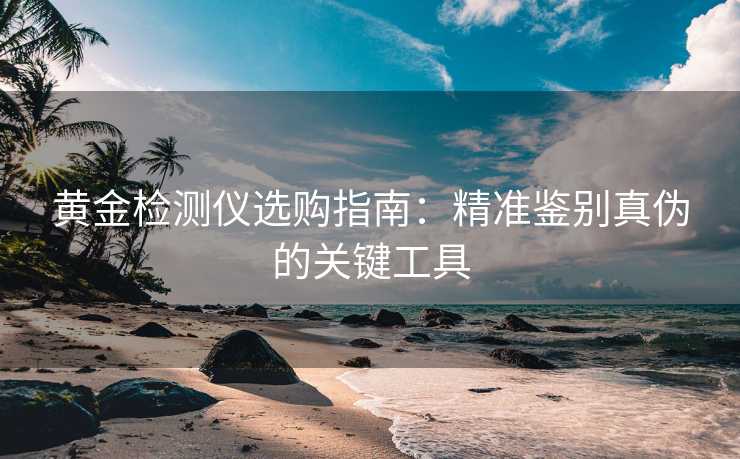黄金检测仪选购指南:精准鉴别真伪的关键工具 黄金检测仪选购指南:精准鉴别真伪的关键工具