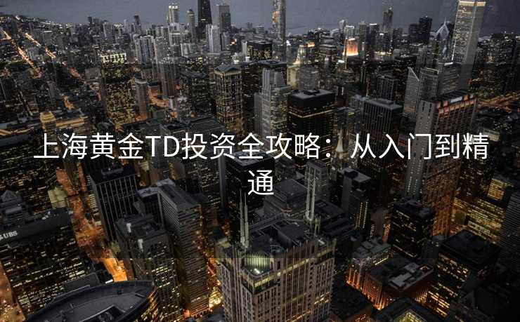 上海黄金TD投资全攻略:从入门到精通 上海黄金TD投资全攻略:从入门到精通