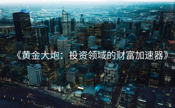 《黄金大炮：投资领域的财富加速器》